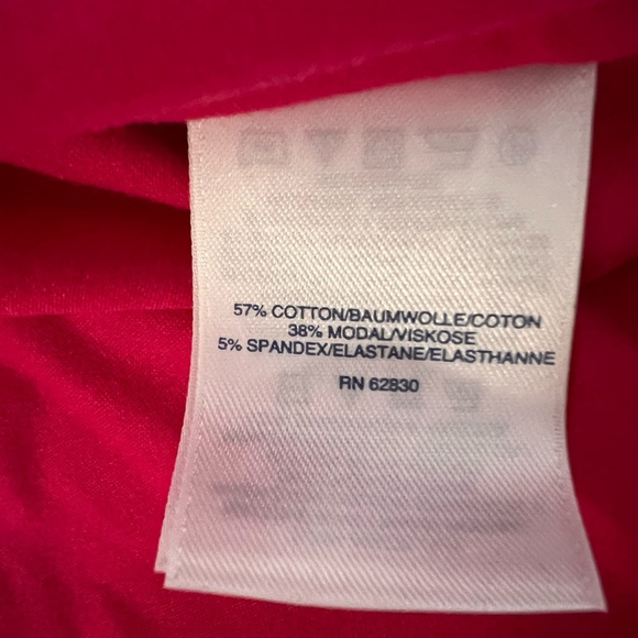 NWOT Lands’ End Pink Long Sleeve Notch Neck Tunic Top Size 1x - Picture 5 of 7